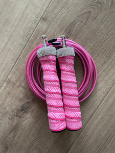 Pink Rhinestone Jump Rope